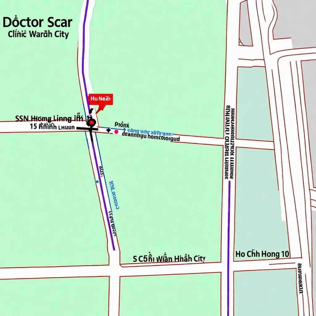 Ban do chi duong den Phong Kham Da Lieu Doctor Scar SS1N Hong Linh P15 Q10 HCM